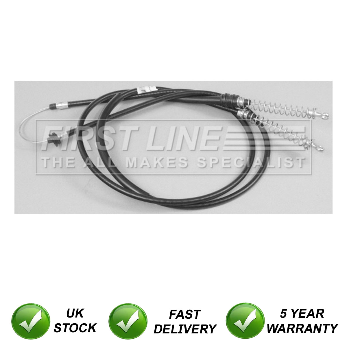 Hand Brake Cable Rear SJR Fits Fiat Fiorino 19871993 1.1 1.3 1.5 1.7 D
